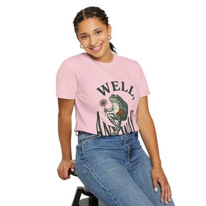 Frog Graphic "Well, Anyway" Tee