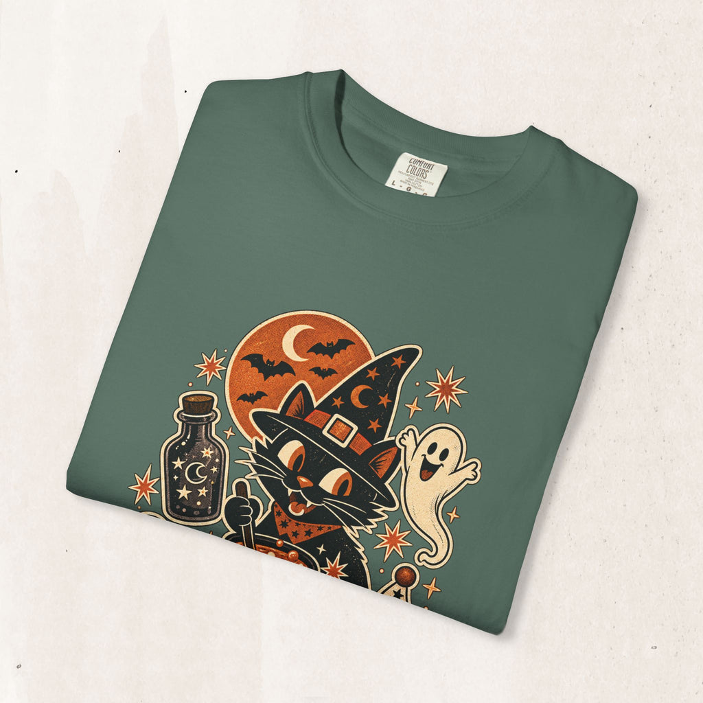 Halloween Cats & Pumpkins Tee