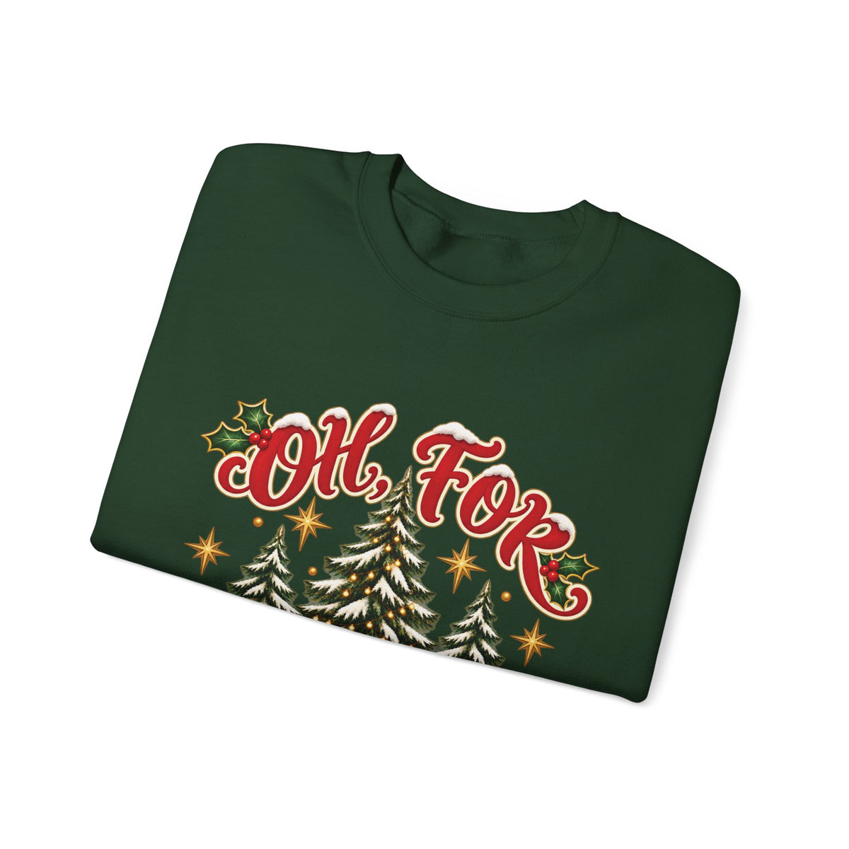 Oh For Flock’s SakeChristmas Tree Sweatshirt