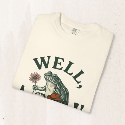 Frog Graphic "Well, Anyway" Tee