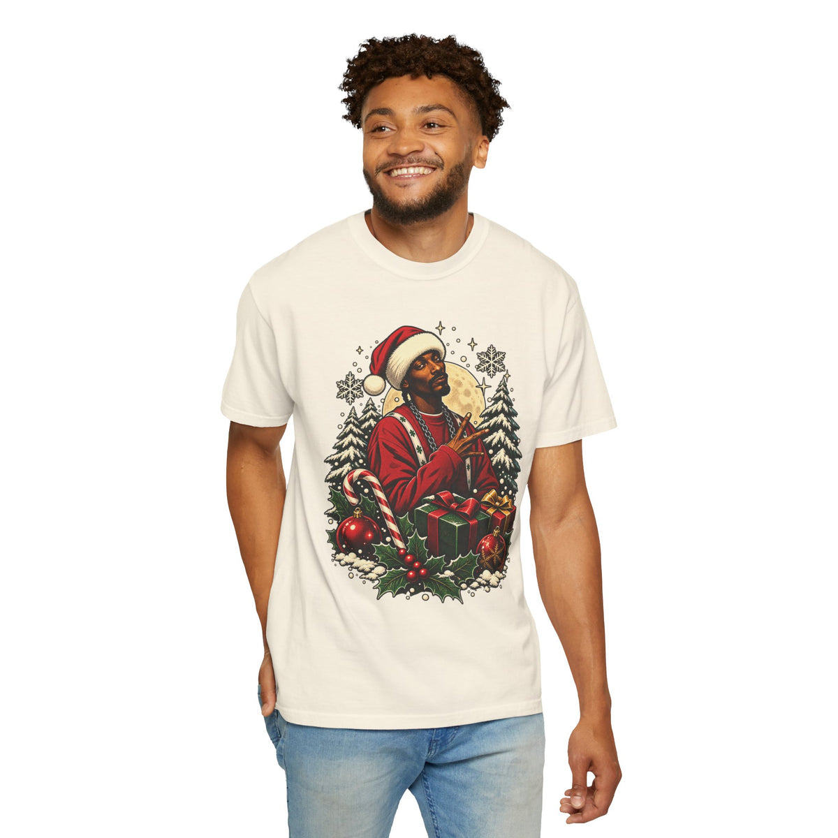 Snoop Graphic Christmas Tee