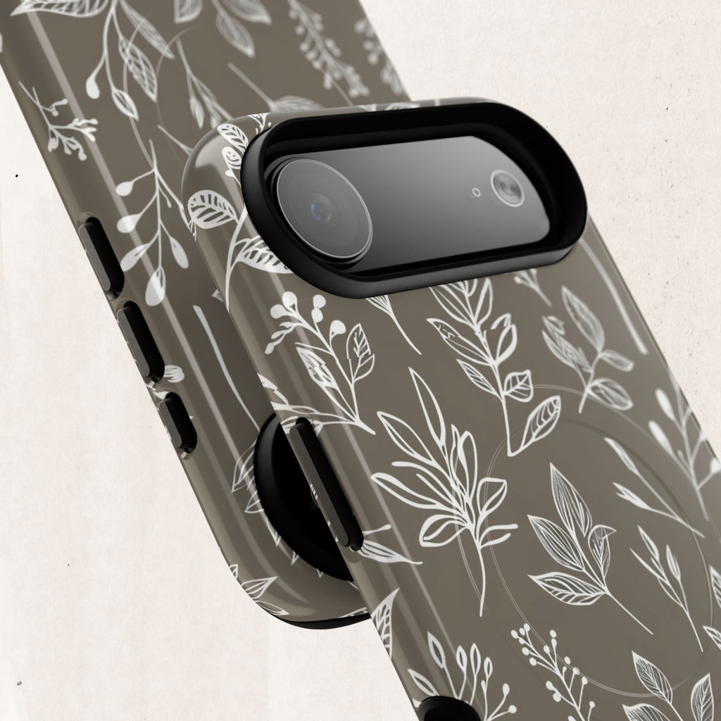 Botanical Leaf Tough Magnetic Phone Case