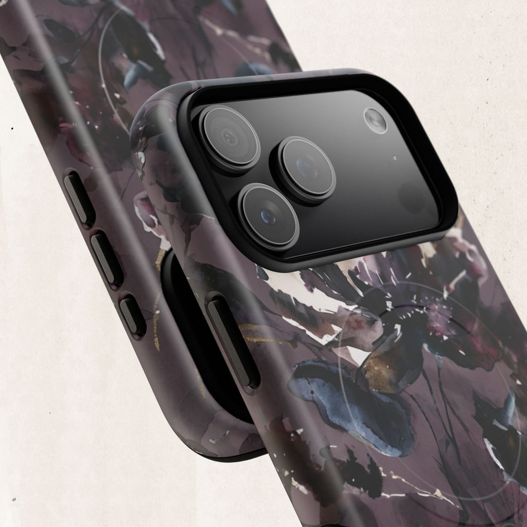 Floral Noir Magnetic Phone Case