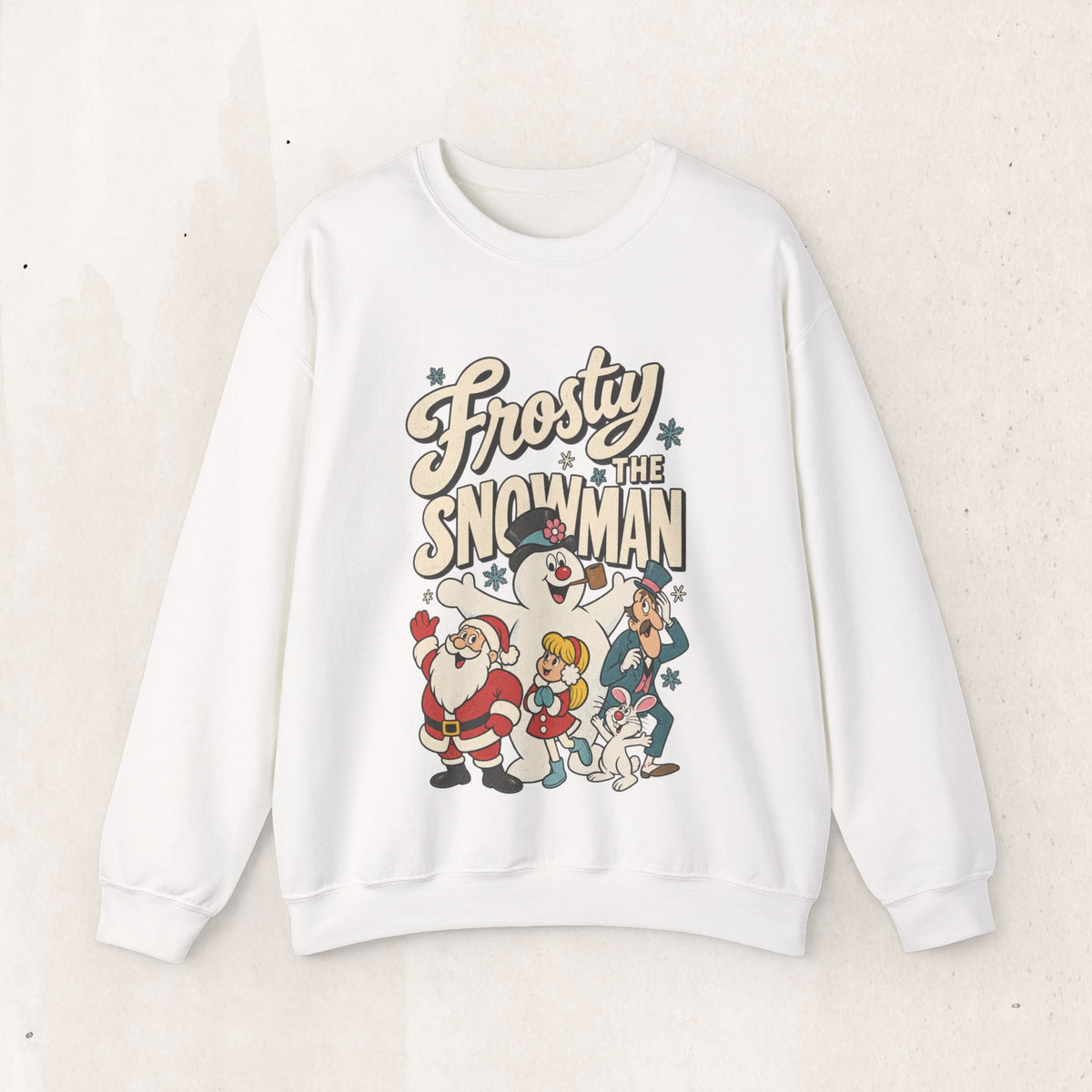 Frosty the Snowman Vintage Holiday Crewneck Sweatshirt