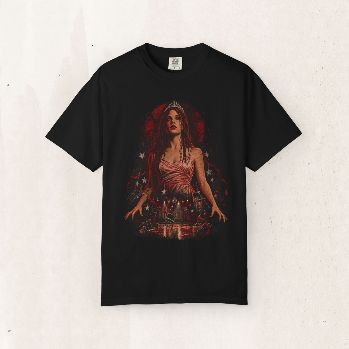 Carrie Graphic Horror Tee