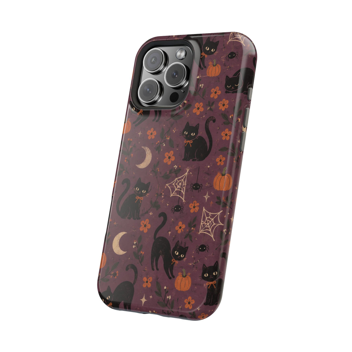 Halloween Black Cat MagSafe Phone Case, alternate view