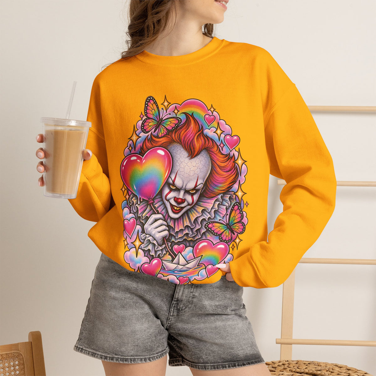 Pennywise Rainbow Crewneck Sweatshirt