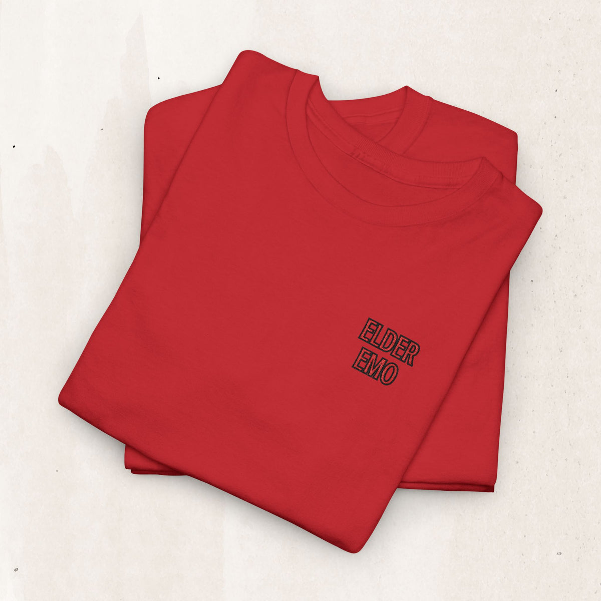 Elder Emo Embroidered Tee
