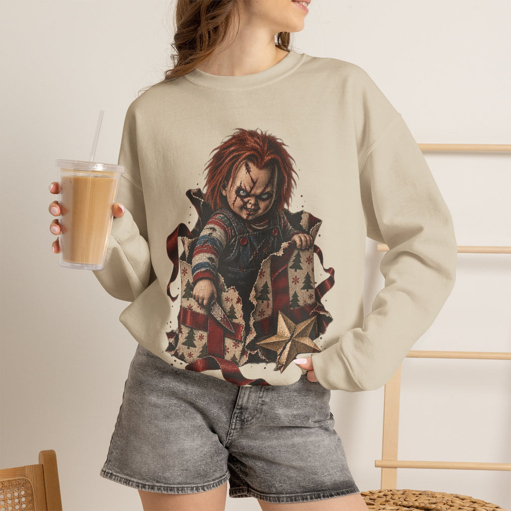 Chucky Christmas Crewneck Sweatshirt