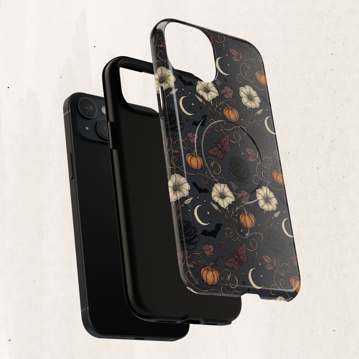 Halloween Floral Magnetic Phone Case