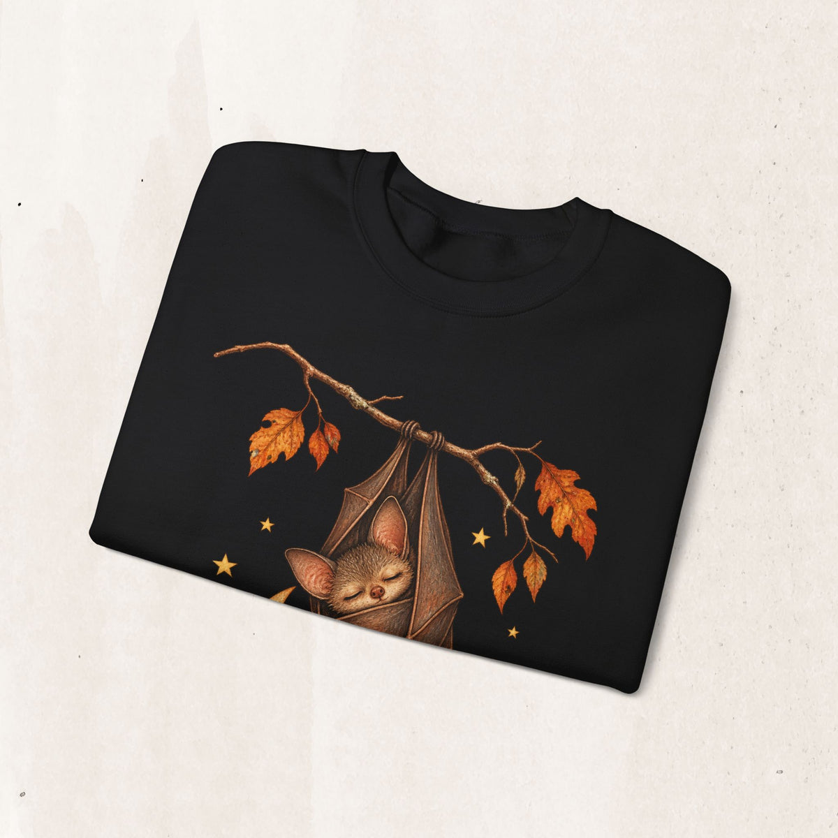 Autumn Bat Moon Crewneck Sweatshirt