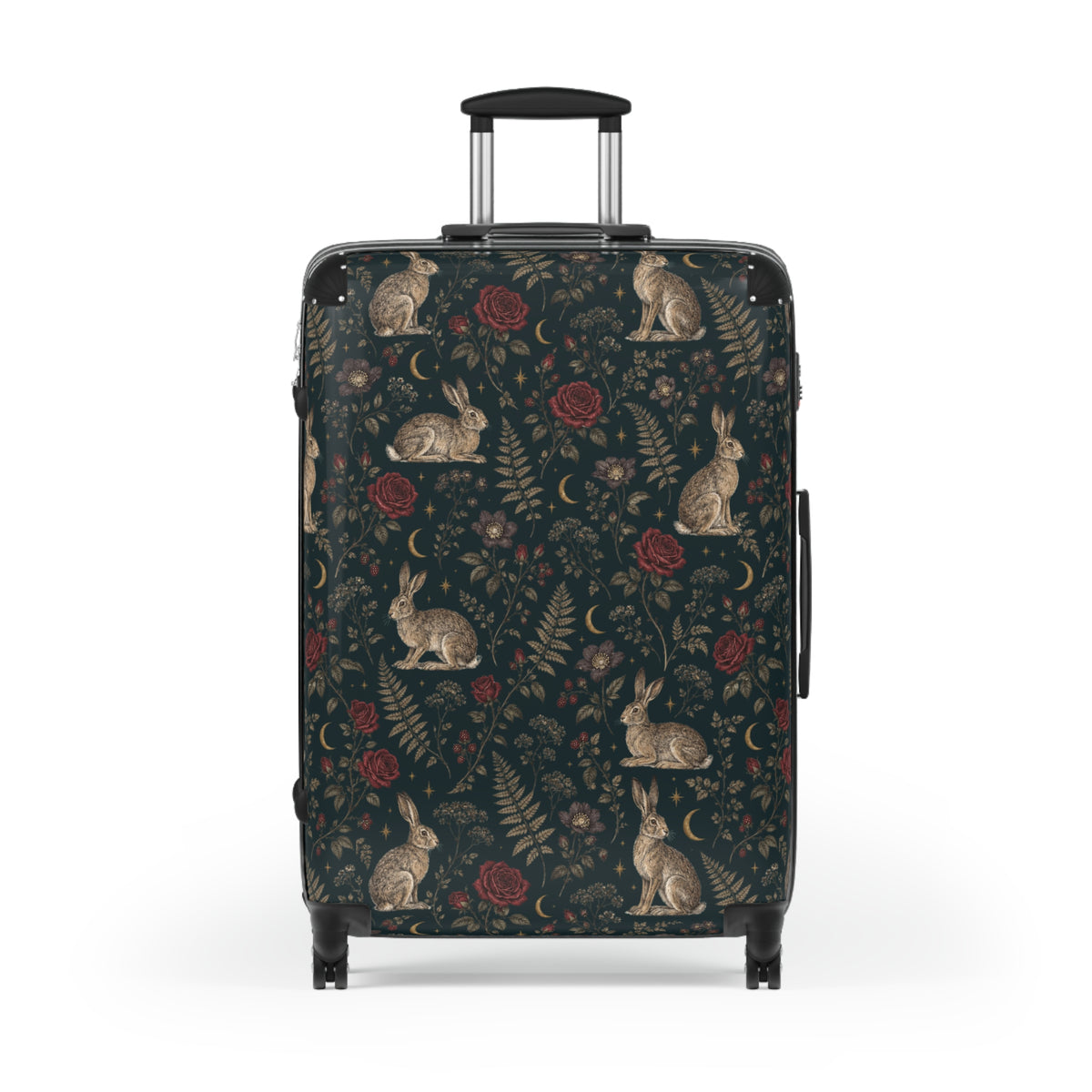 Vintage Rabbit & Rose Luggage