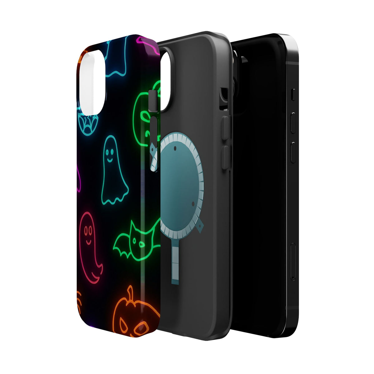 Neon Halloween Magnetic Phone Case, alternate view