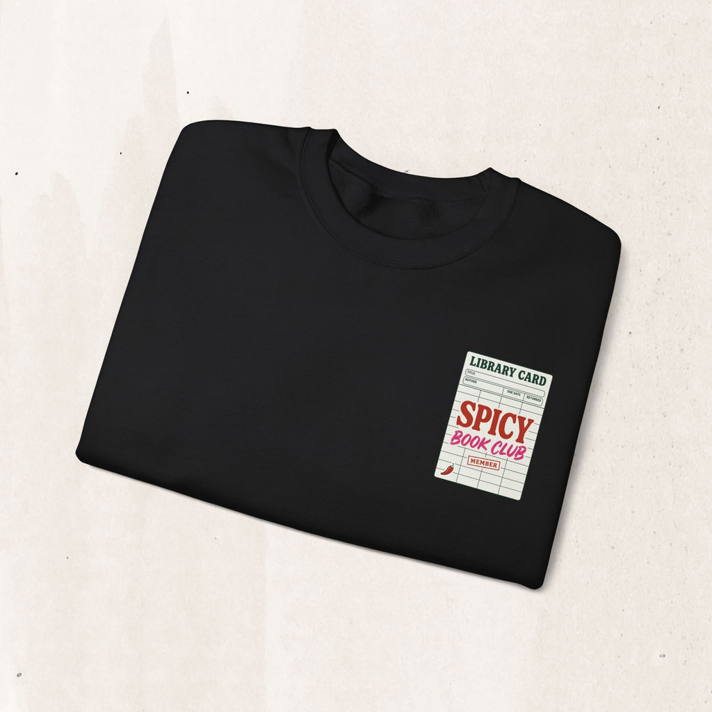 Spicy Book Club Crewneck Sweatshirt Printify