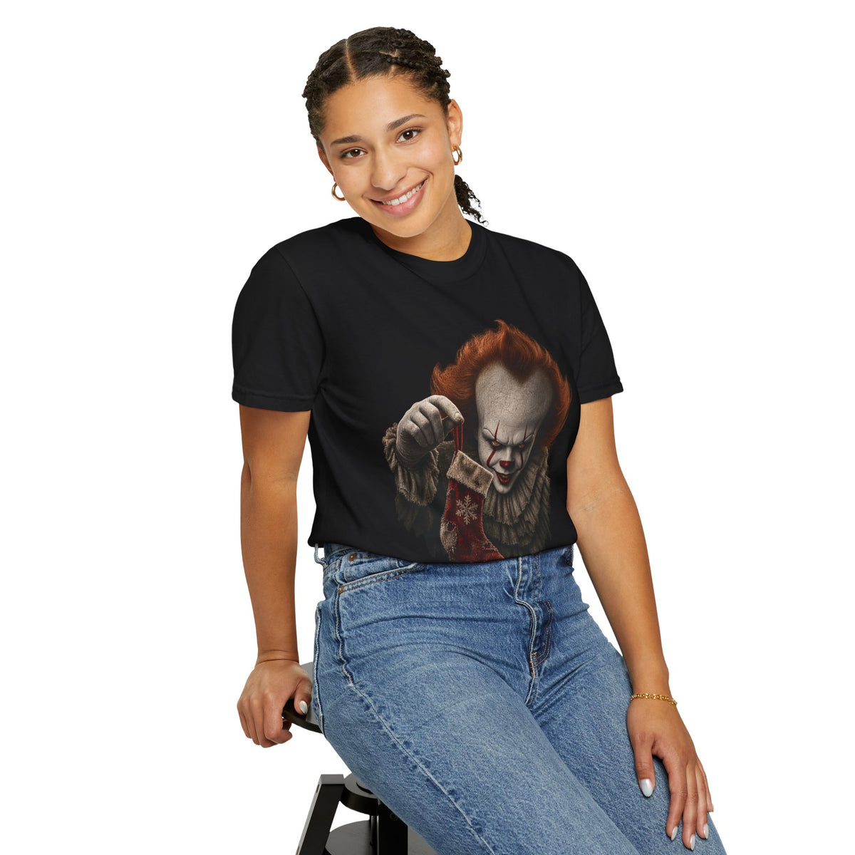 Pennywise Christmas Graphic Tee