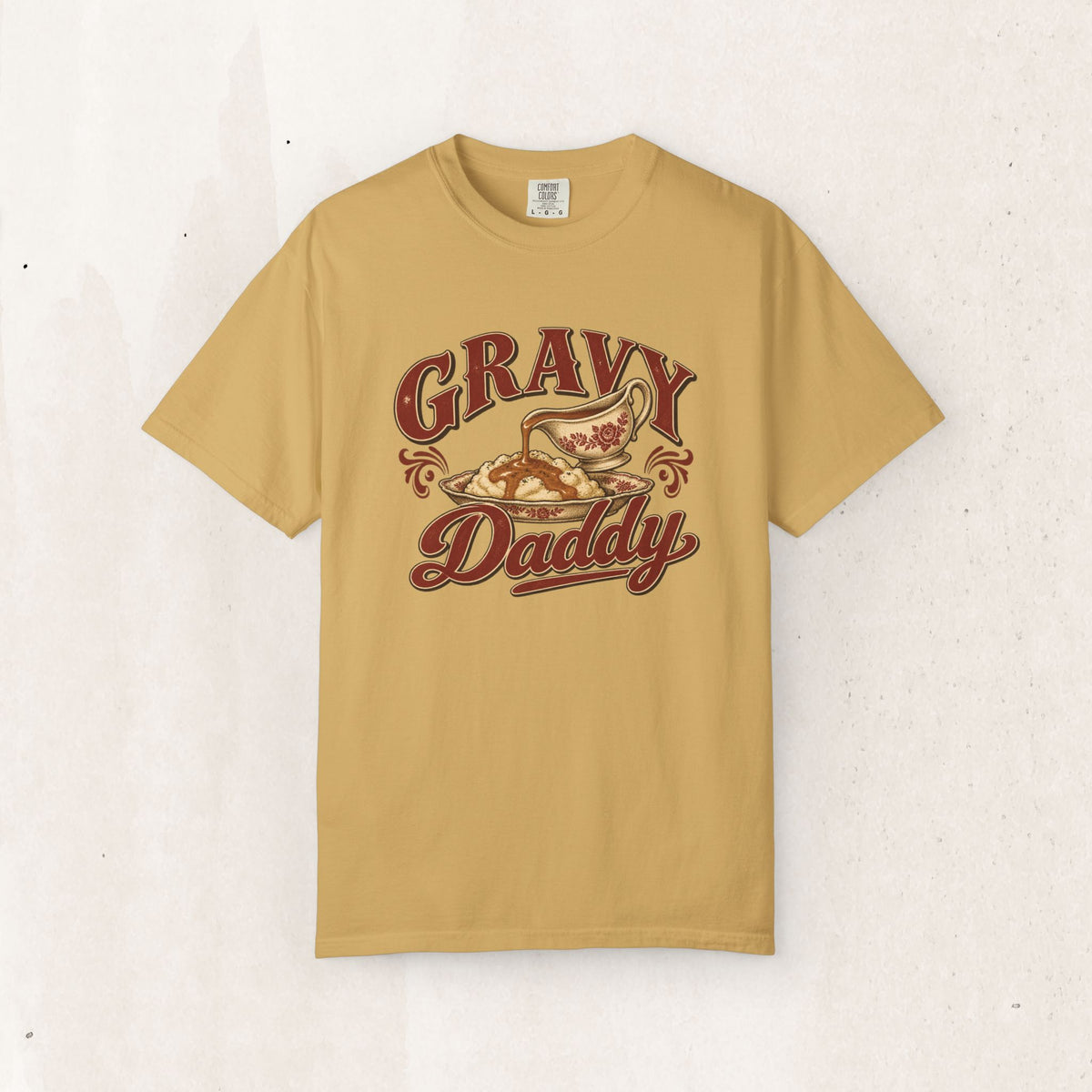 Gravy Daddy T-Shirt — Vintage Comfort Food Graphic Tee for Foodie Dads