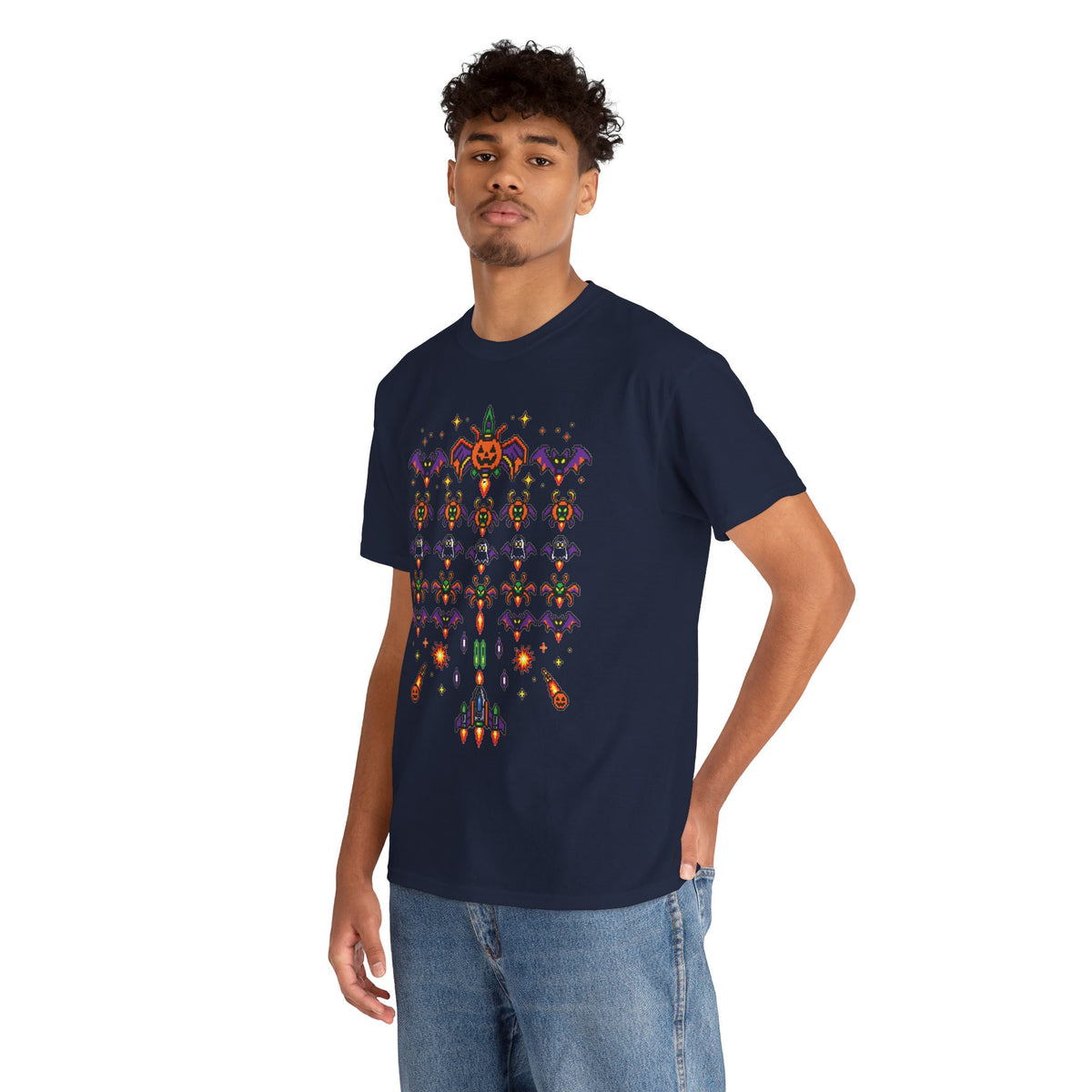 Halloween Galaga Graphic Tee