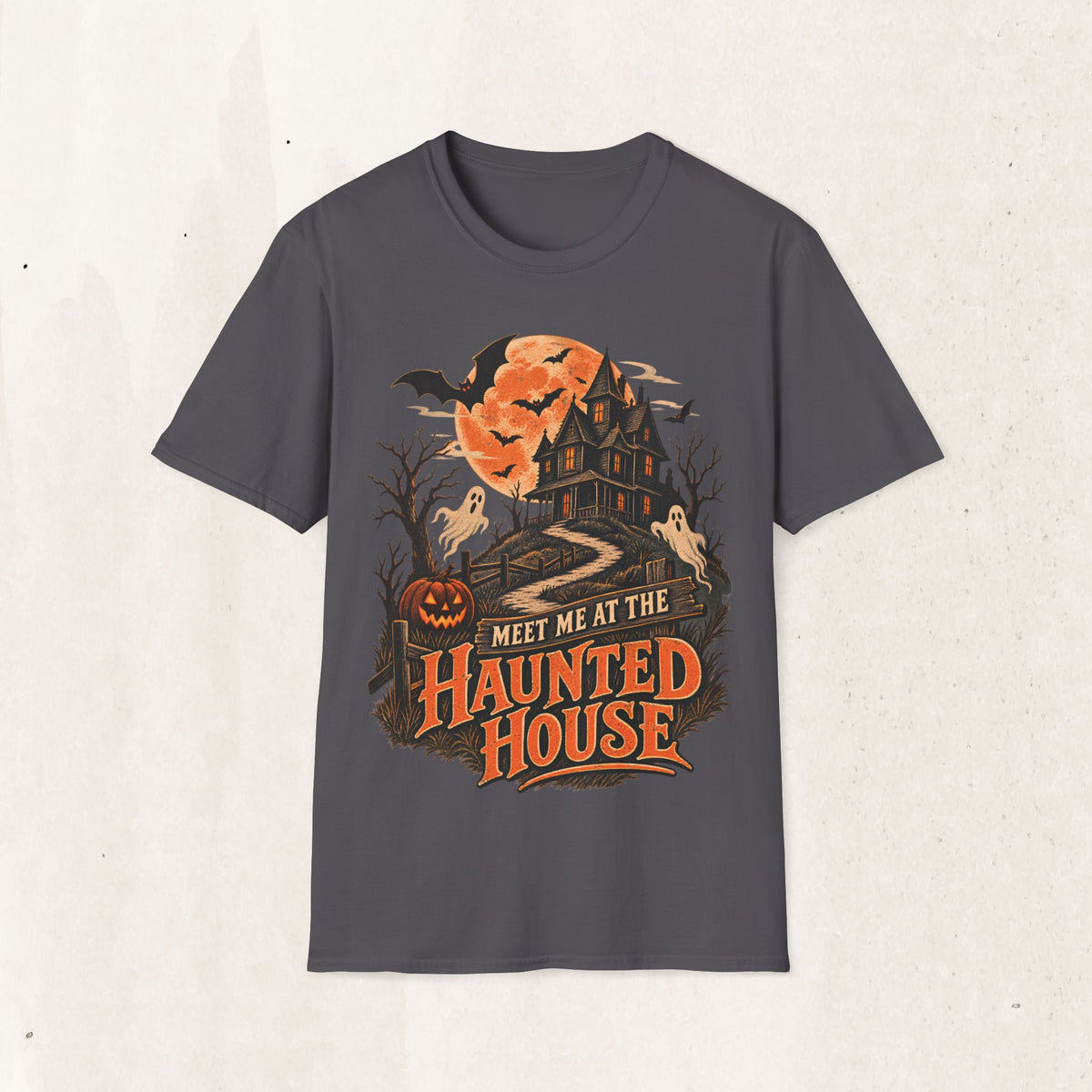 Haunted House Halloween Tee