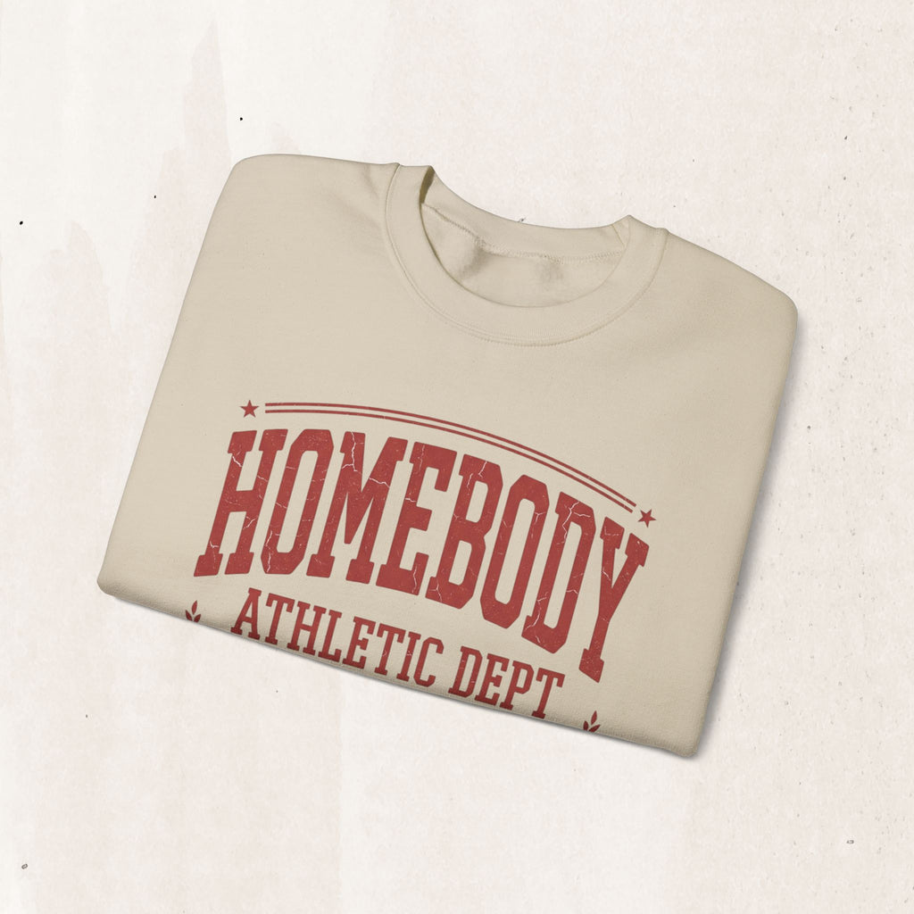 Homebody Athletic Dept Sweatshirt | Cozy Casual Homewear