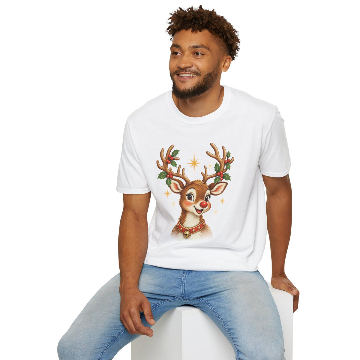 Rudolph the Red-Nosed Reindeer Tee Printify