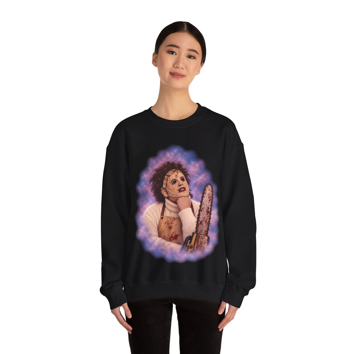 Leatherface 80's Glamour Shot Sweatshirt