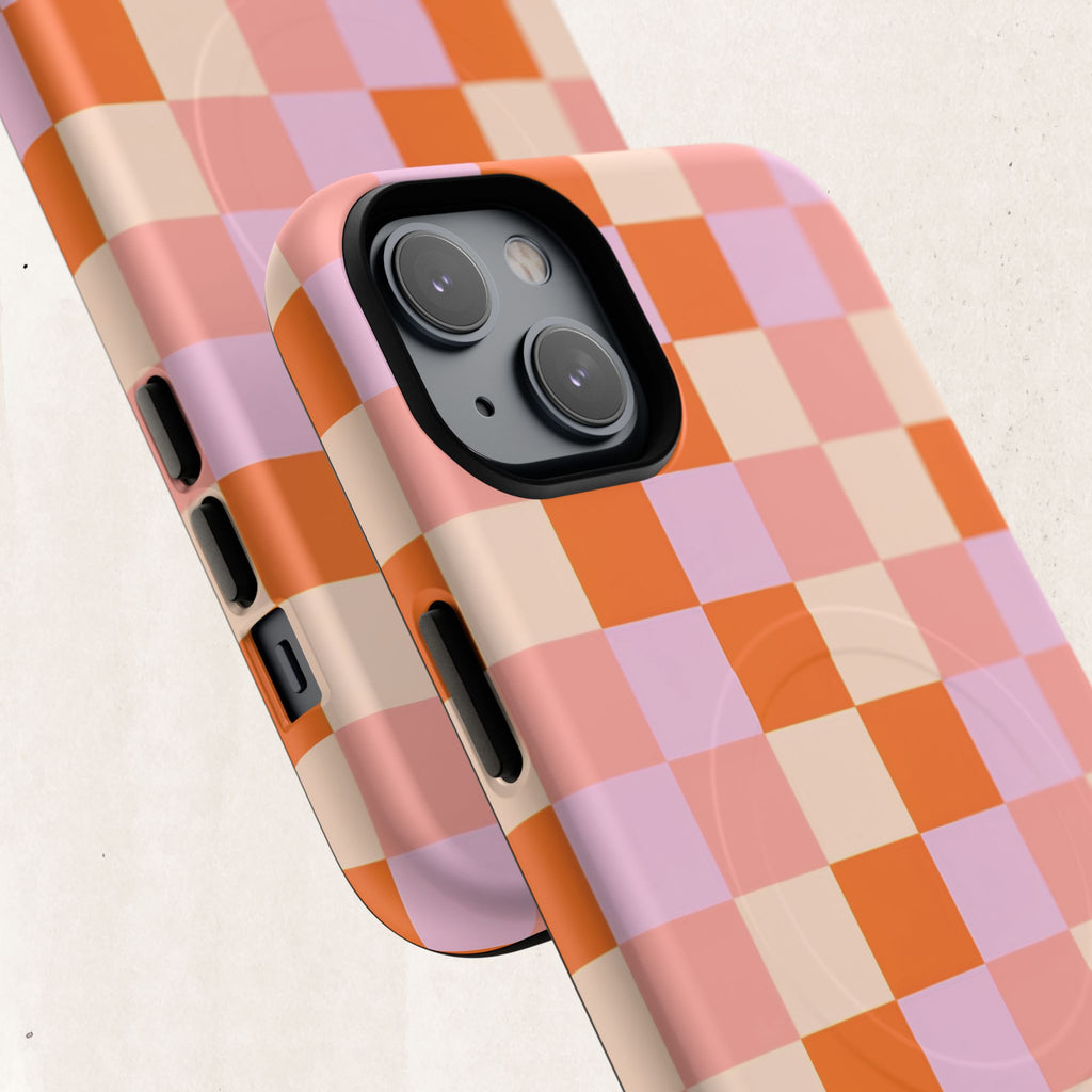 Checkerboard Magnetic Phone Case