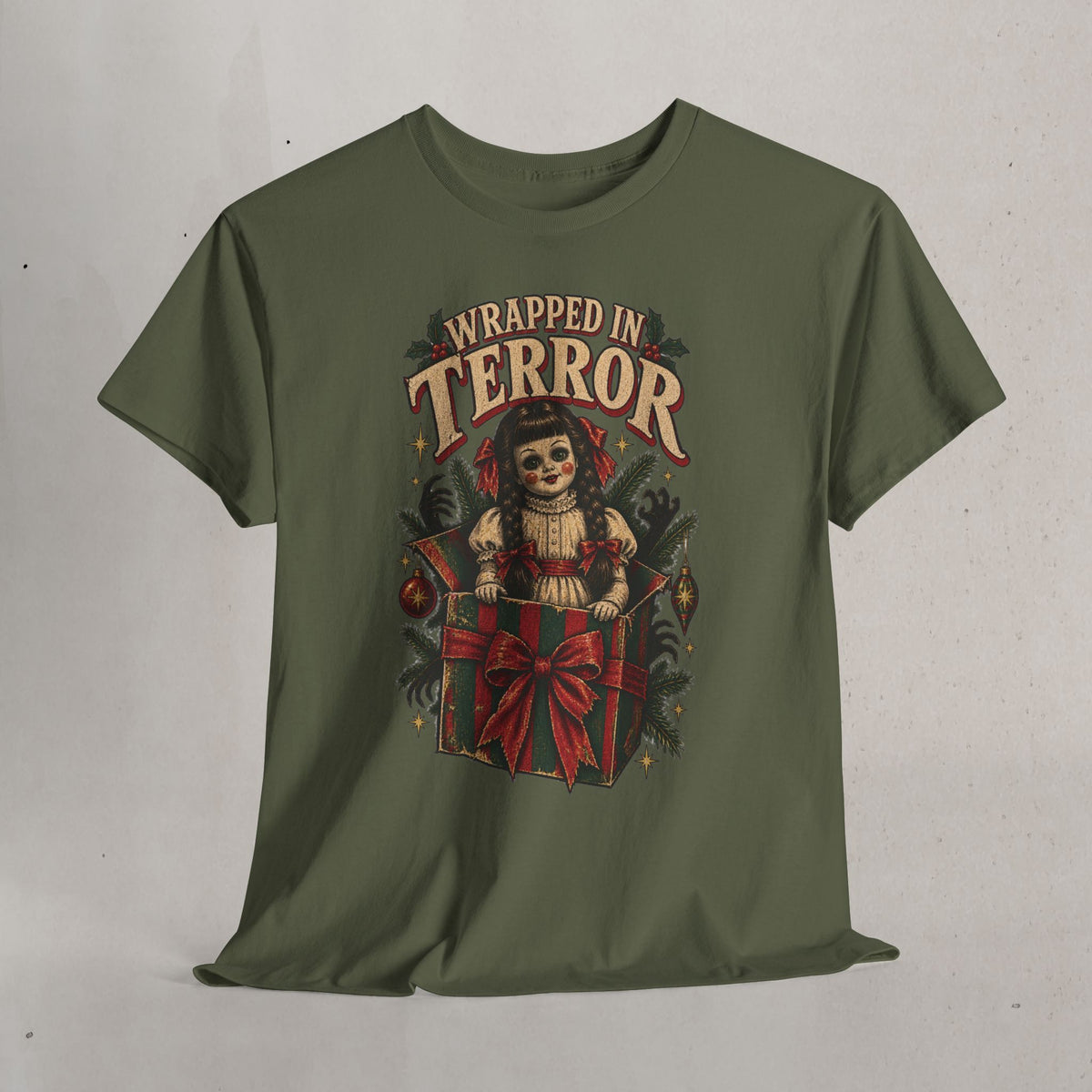 Haunted Doll Christmas Tee