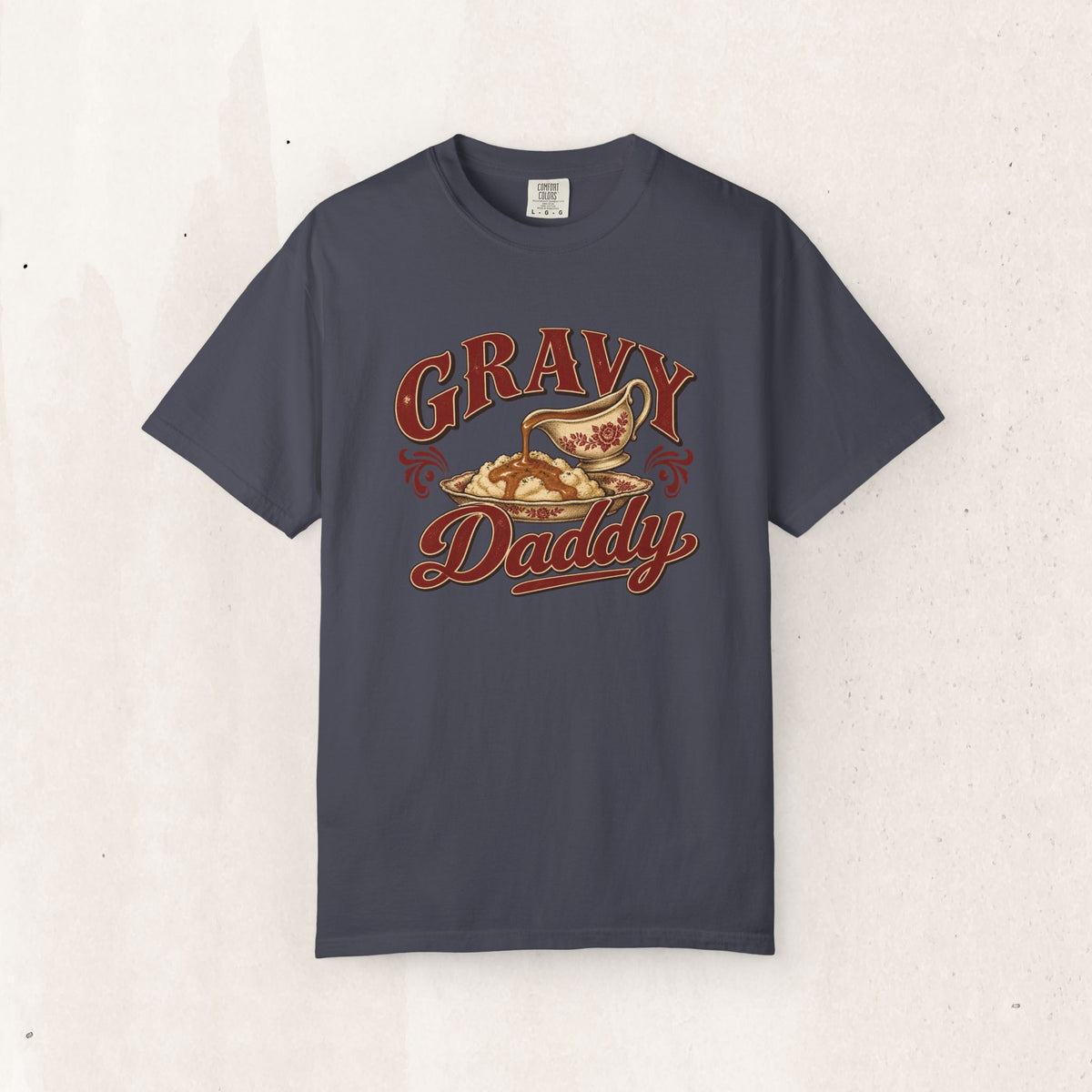 Gravy Daddy T-Shirt — Vintage Comfort Food Graphic Tee for Foodie Dads