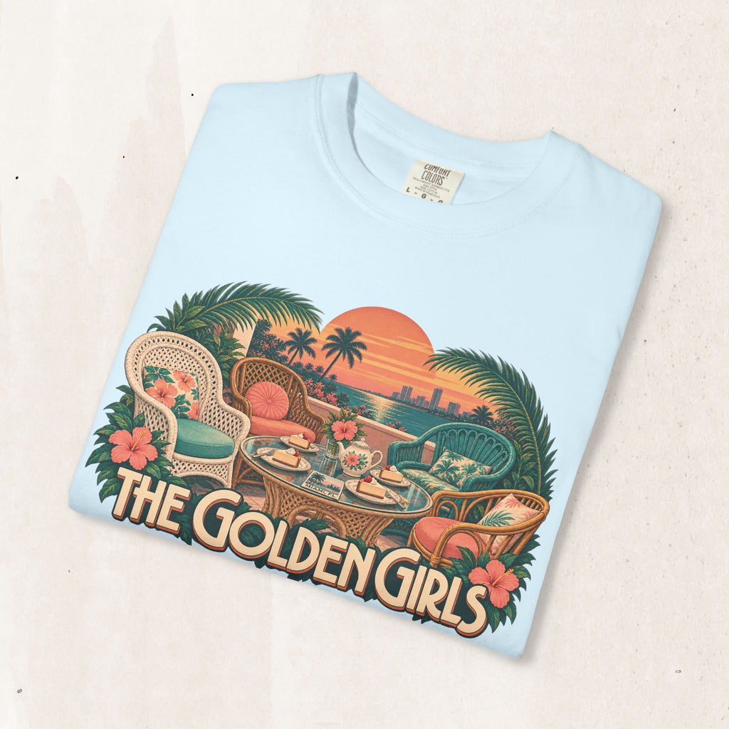 Golden Girls Retro Sunset Tee