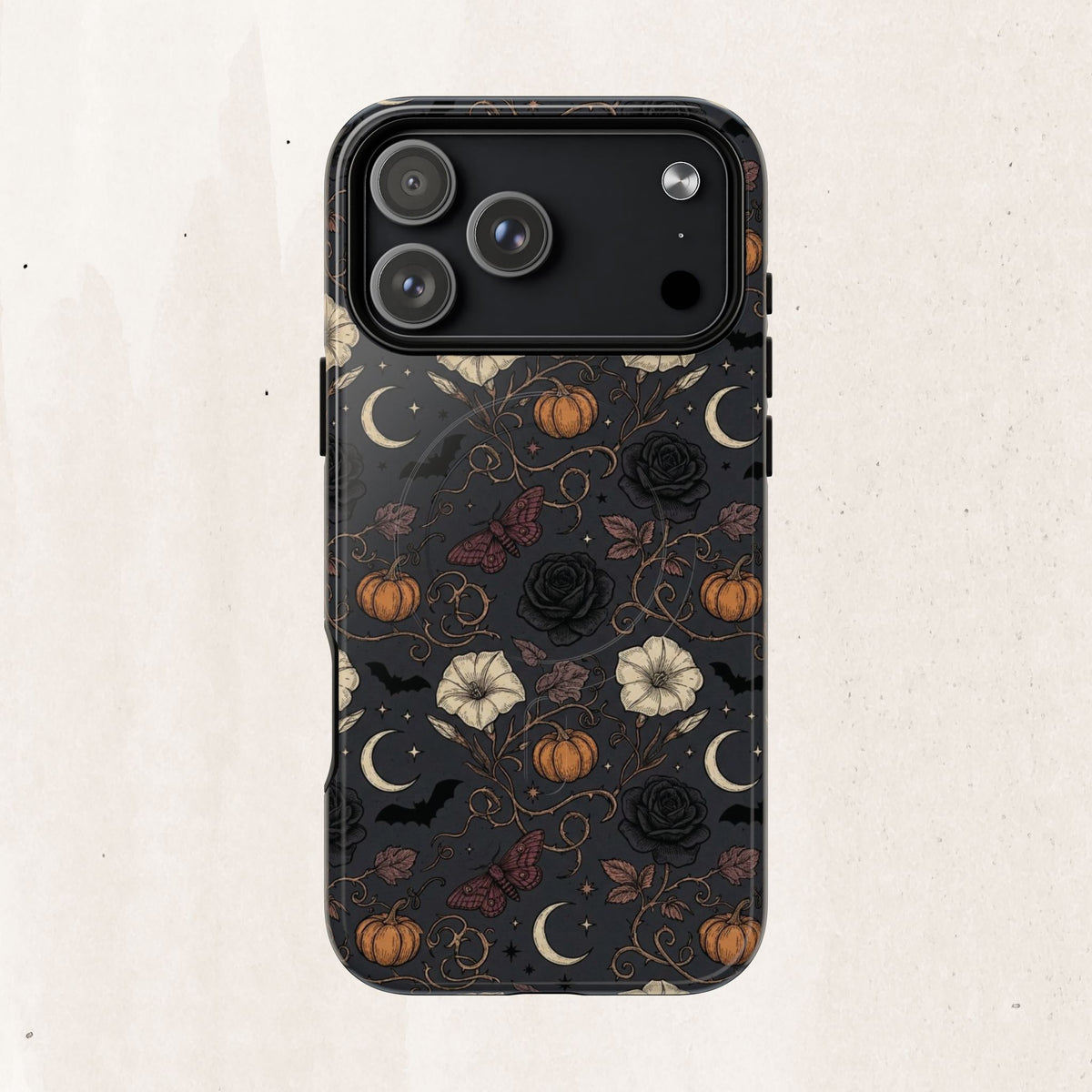Halloween Floral Magnetic Phone Case