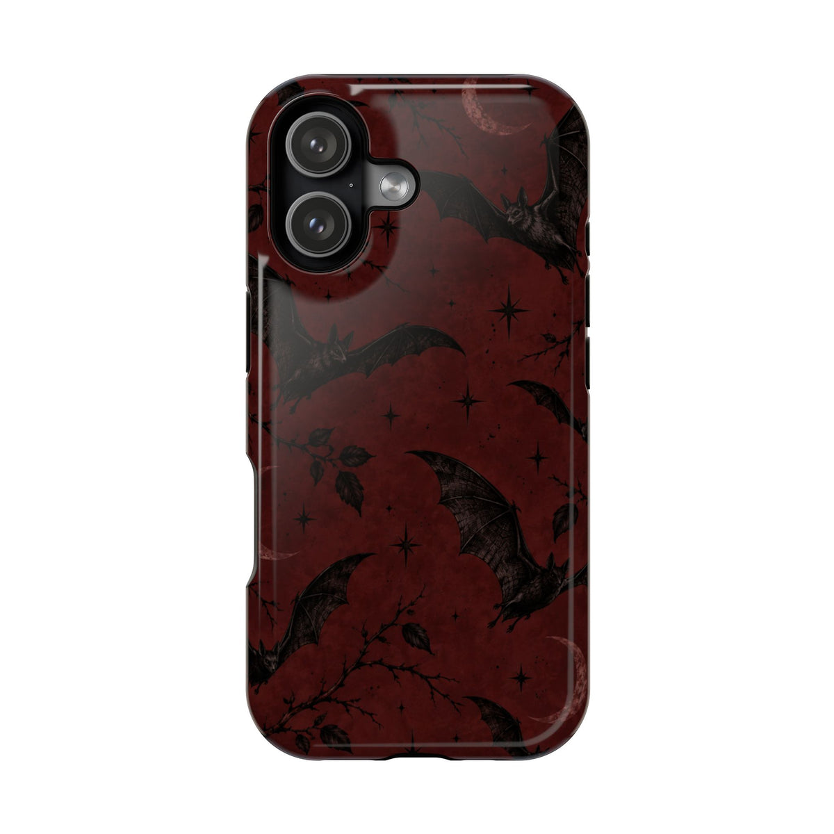Gothic Bat Moon Magnetic Phone Case, alternate view