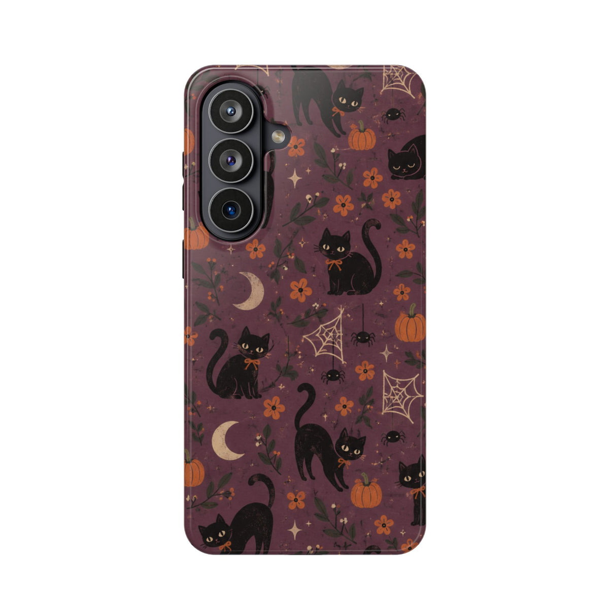 Halloween Black Cat MagSafe Phone Case, alternate view