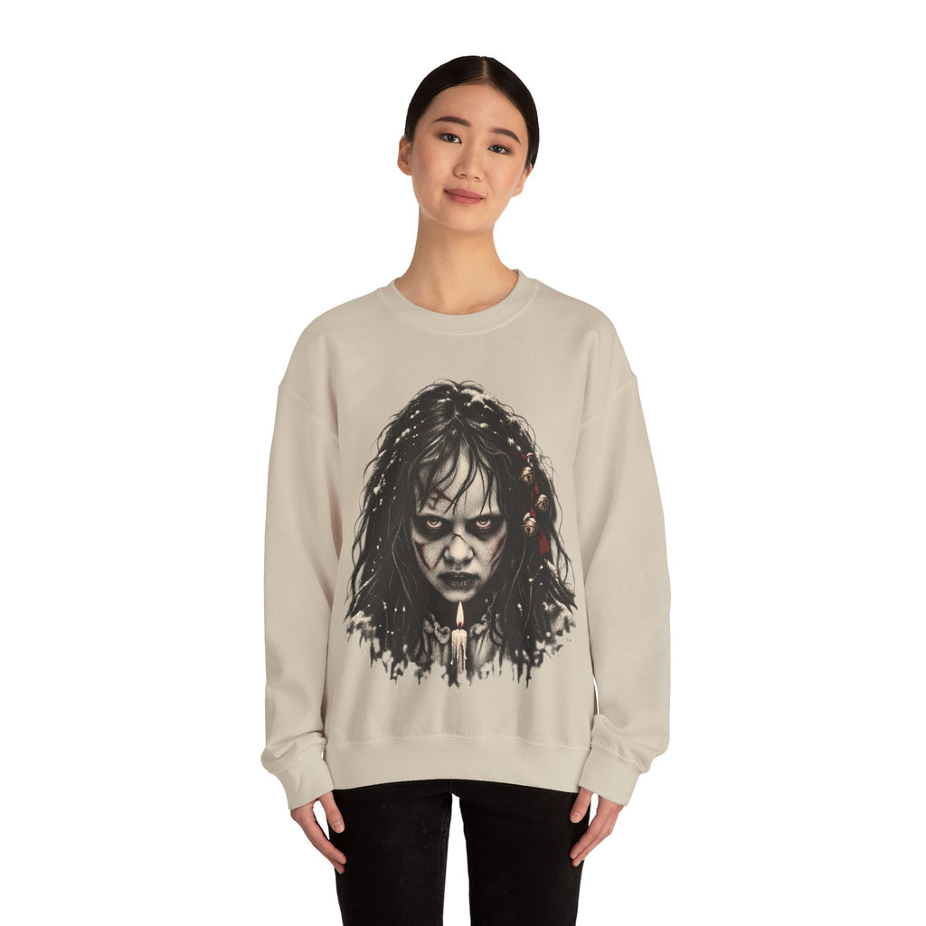 Exorcist Christmas Crewneck Sweatshirt
