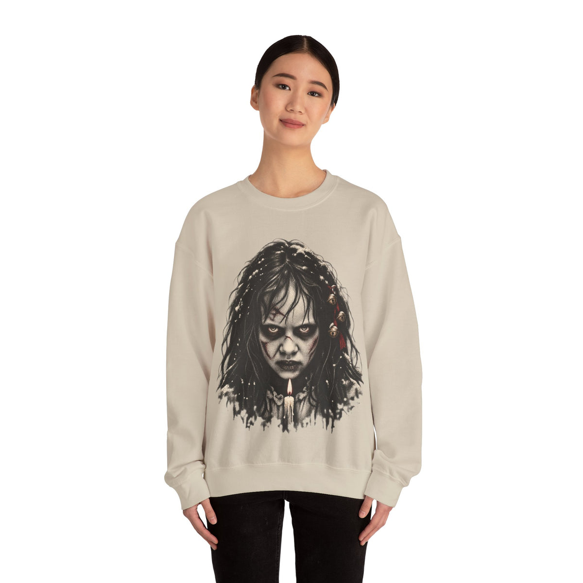 Exorcist Christmas Crewneck Sweatshirt