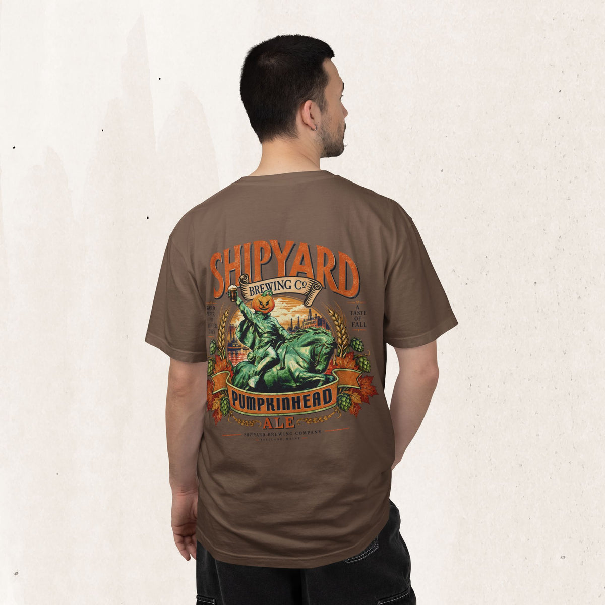 Shipyard Brewing Co Pumpkinhead Ale Tee