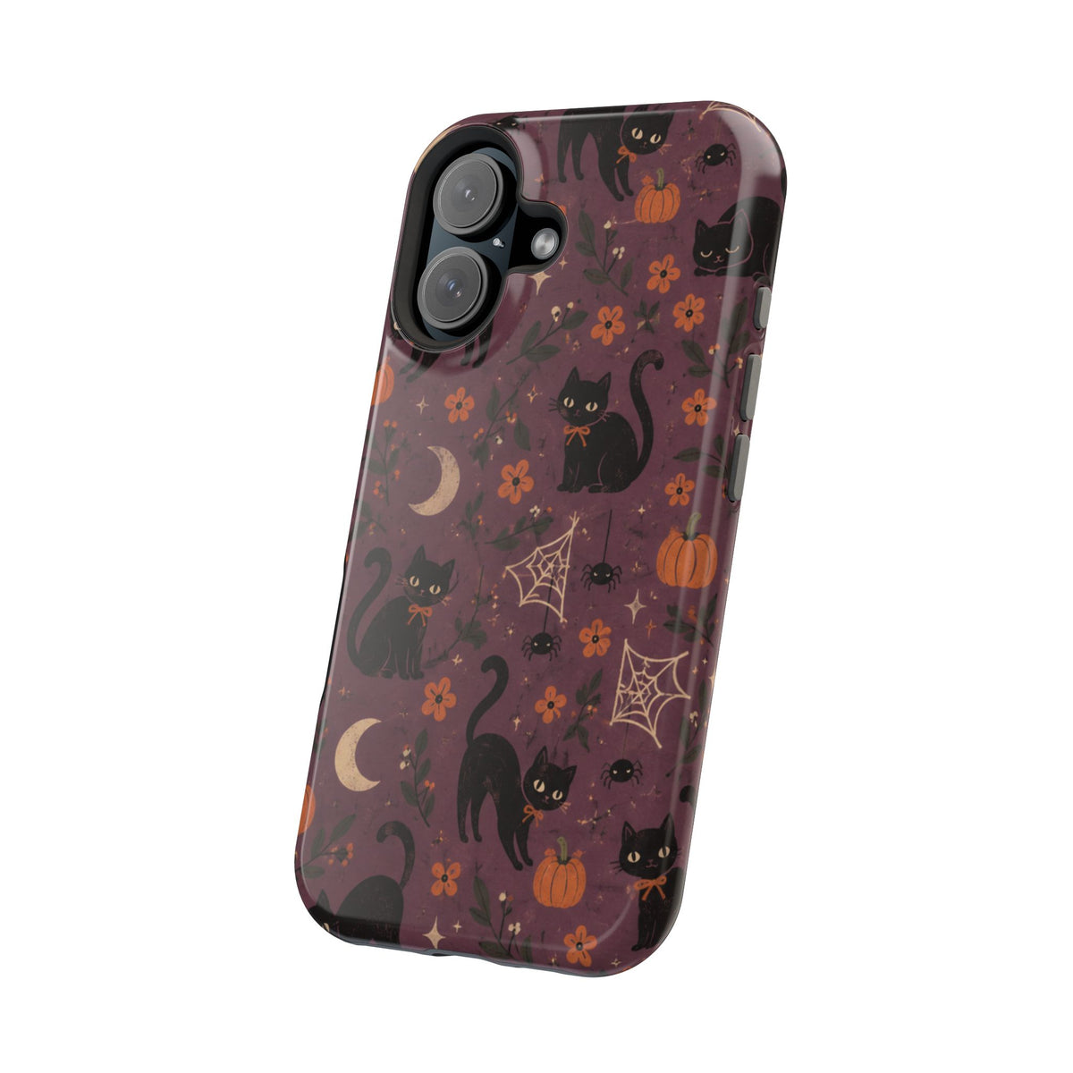 Halloween Black Cat MagSafe Phone Case, alternate view