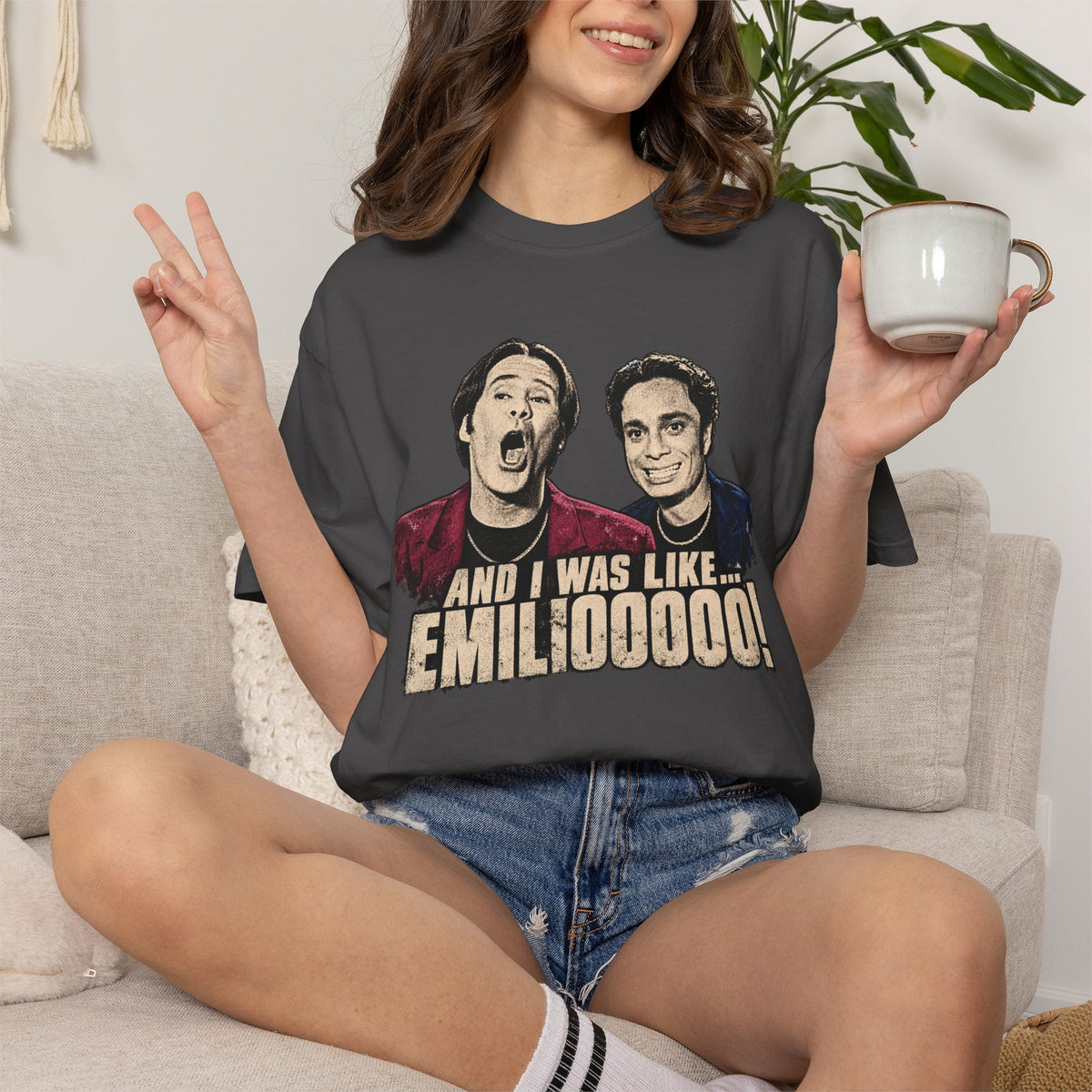 Night At The Roxbury 'And I Was Like... EMILOOOOO!' Tee Printify