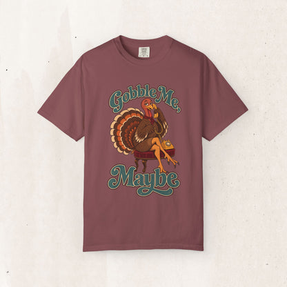 Thanksgiving "Gobble Me Maybe" Turkey Tee