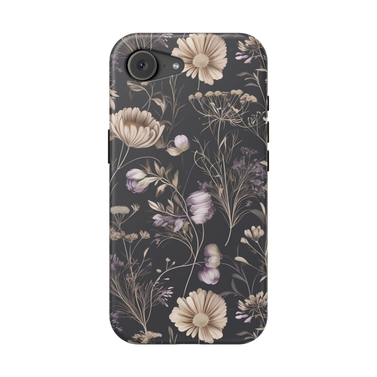 Dark Floral Magnetic Phone Case, alternate view