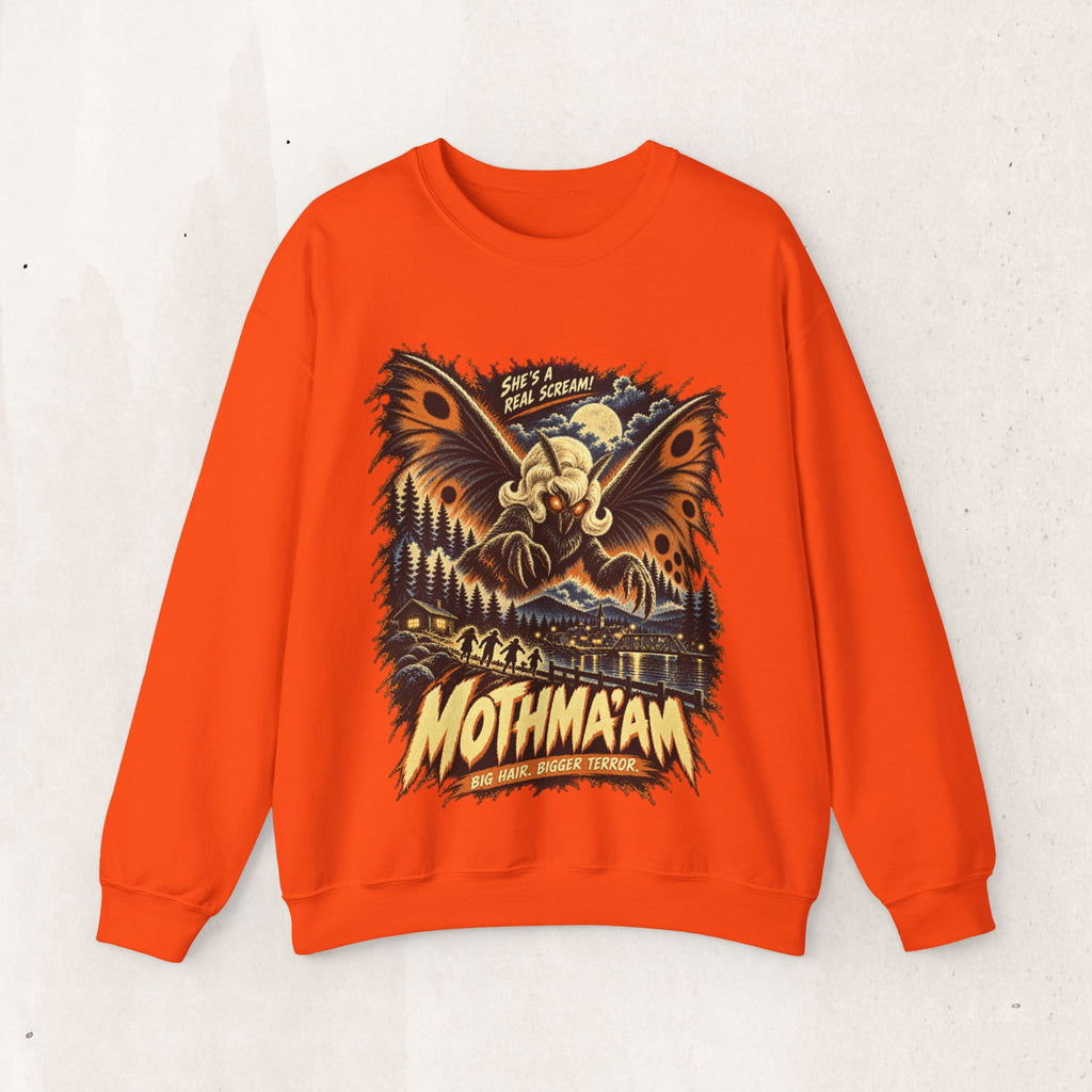 Mothmaam Retro Monster Crewneck Sweatshirt