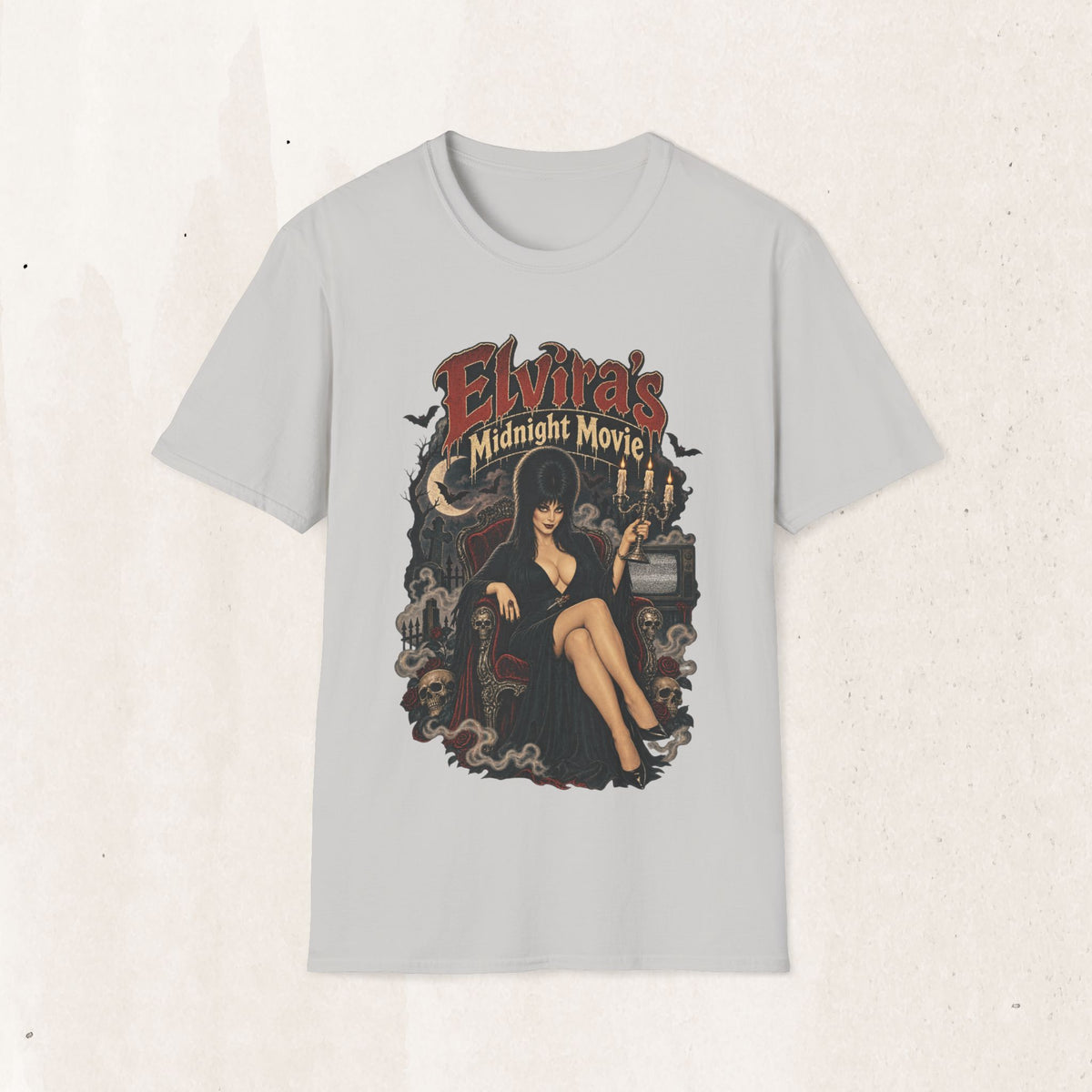 Elvira's Midnight Movie T-Shirt