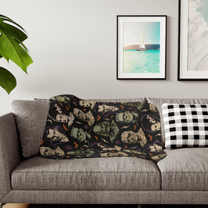 Universal Monsters Sherpa Blanket