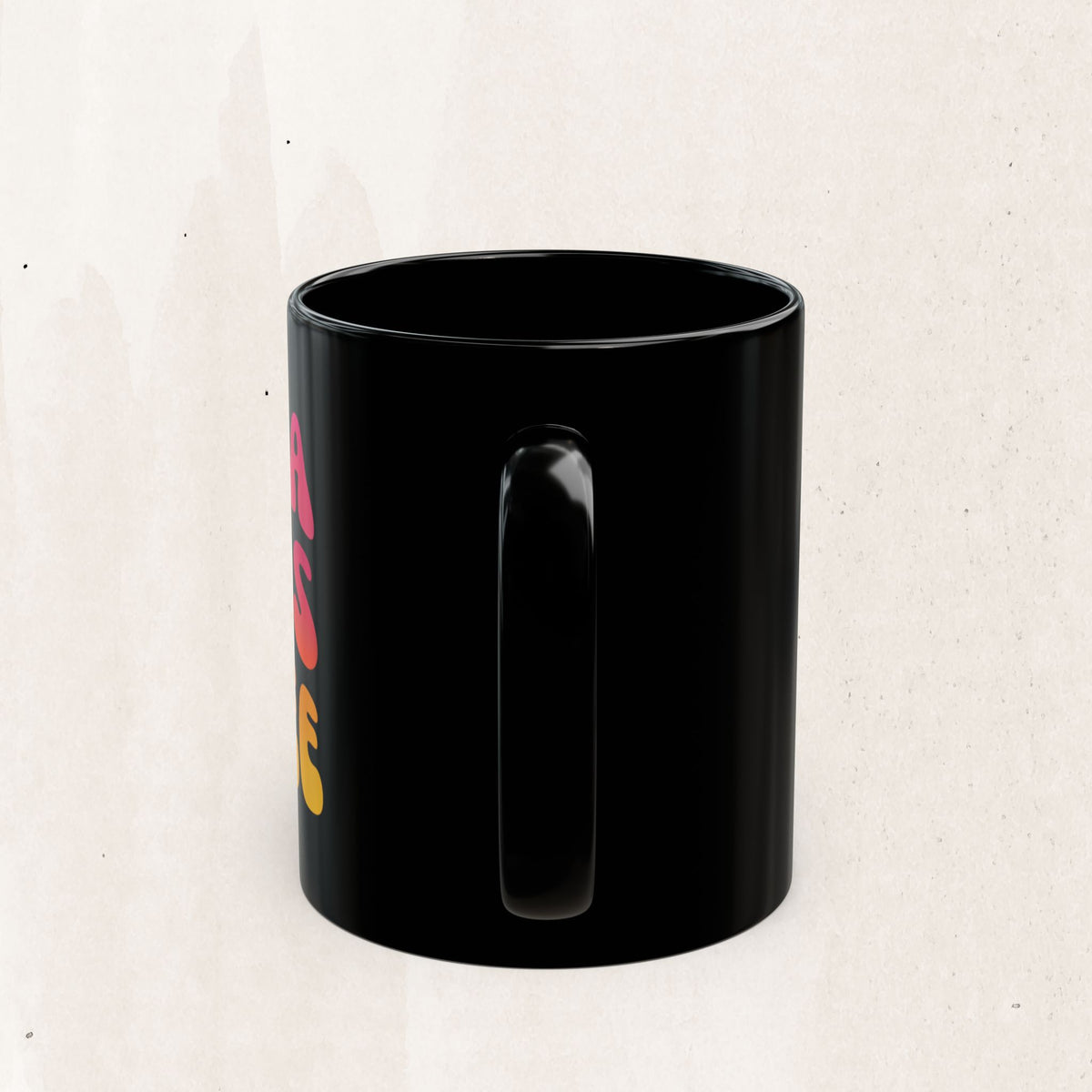 Mama Needs Coffee Black Mug