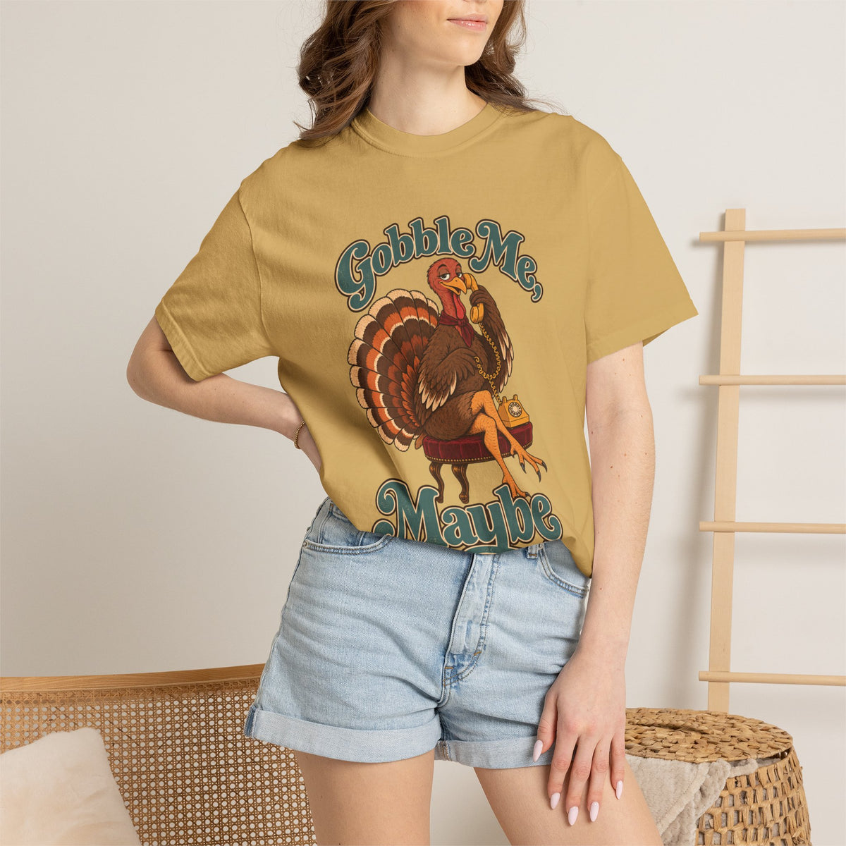 Thanksgiving "Gobble Me Maybe" Turkey Tee