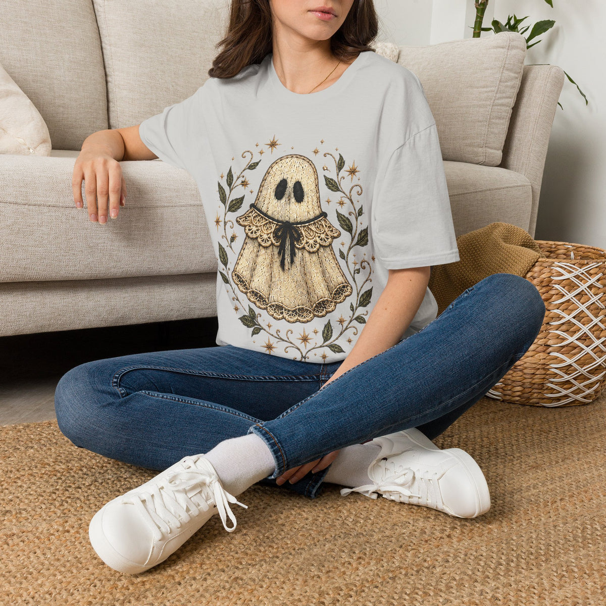 Vintage Lace Ghost Tee