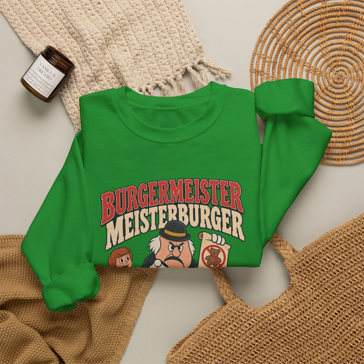 Meisterburger 'No Toys!' Crewneck Sweatshirt