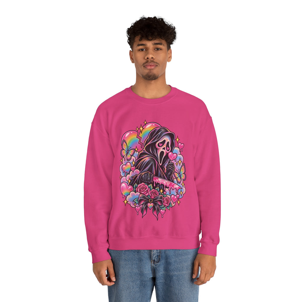 Ghostface Rainbow Crewneck Sweatshirt