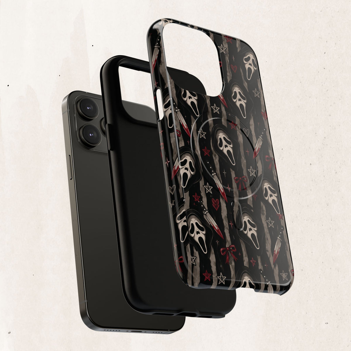 Ghostface Pattern iPhone Case