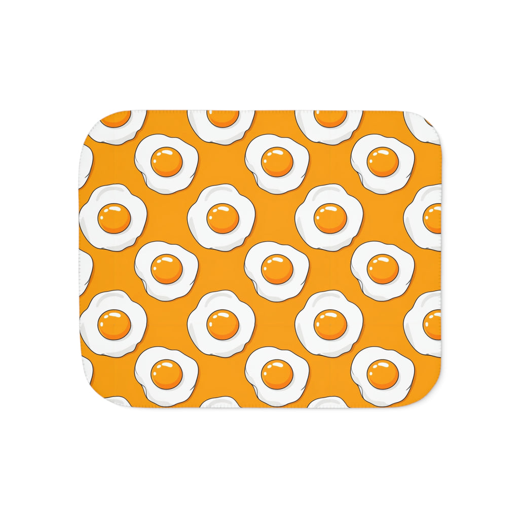 Egg Pattern Sherpa Blanket