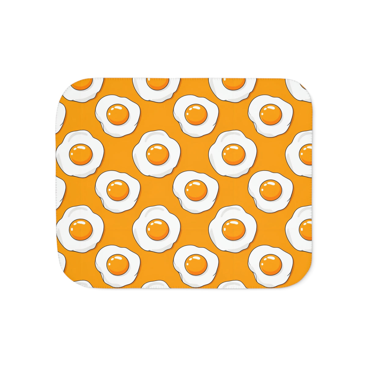 Egg Pattern Sherpa Blanket